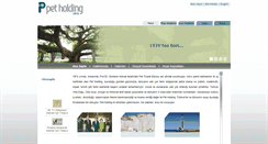 Desktop Screenshot of petholding.com.tr